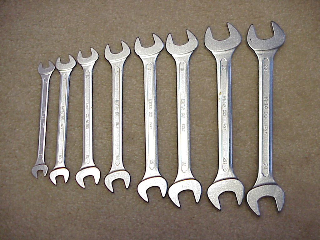 Beta Tools 55-Double Open End Wrench 10X12mm 155 mm 